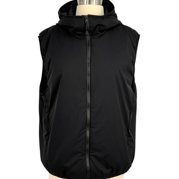 TnAction The Pillow Puff Vest Vegan Black Size Large L Sleeveless Jacket - Picture 1 of 15